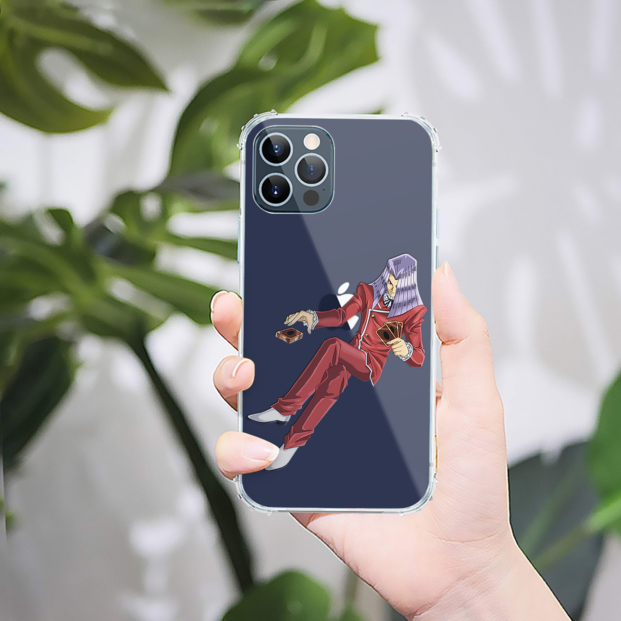 （画像用） 遊☆戯☆王 Yu-Gi-Oh! 【iPhone 12シリーズ対応】透明スマホケース（クリアソフトケース）